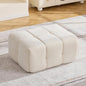 Large Boneless Ottoman, Upholstered Cloud Ottomans by CACFTII