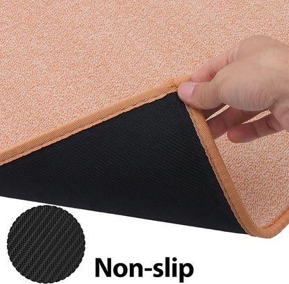 Area Rug with Non Slip Rubber Backing, Washable Soft Floor Carpet - Image 4