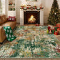 RELEANY Washable 6'x8' Abstract Area Rug by RELEANY