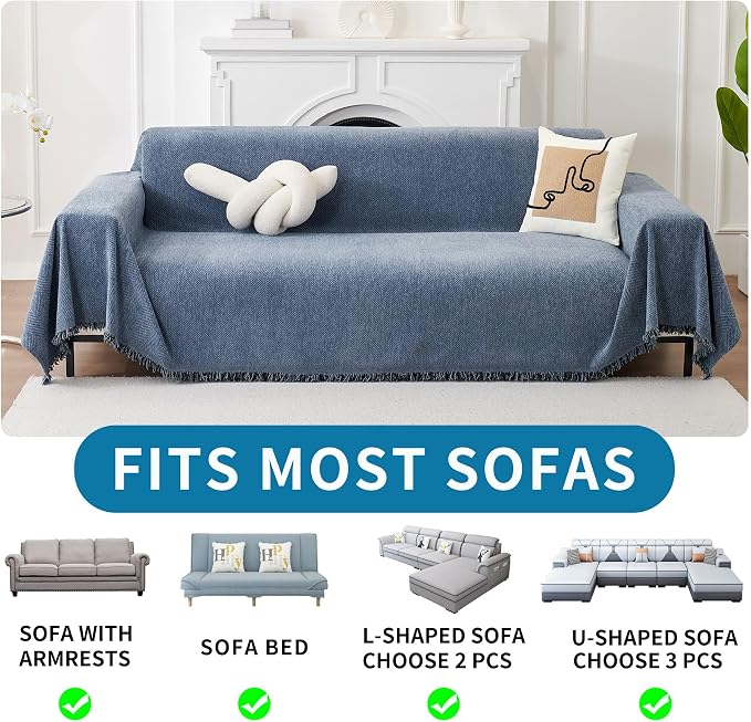HAOMAIJIA Non Slip Couch Cover Sofa Covers - Image 5