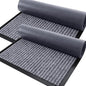 OLANLY 2-Pack Front Door Mats 47x23, Waterproof Heavy-Duty Doormats | Light Gray by OLANLY