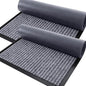 OLANLY 2-Pack Front Door Mats 47x32, Waterproof Heavy-Duty Doormats | Light Gray by OLANLY