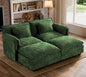 ELUCHANG Oversized 79" Modular Sectional Sofa Bed, Comfy Cloud Couch by ELUCHANG