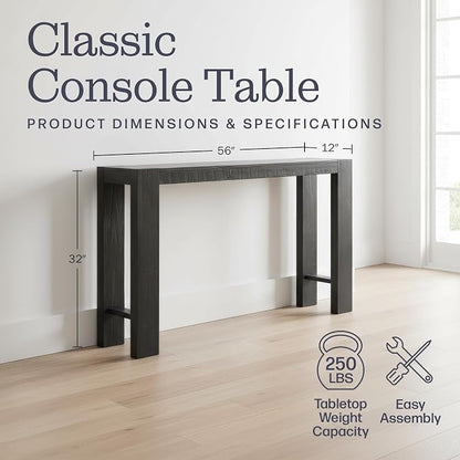 Alaterre Furniture Classic Solid Wood Console Table - Image 2