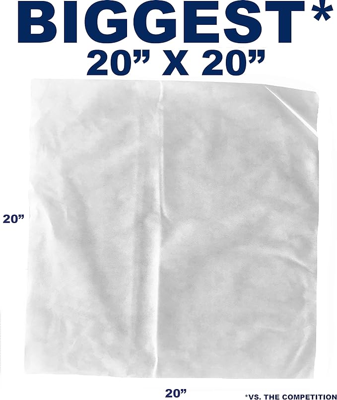 (50 Pack) Commercial Cold Brew Coffee Filters, 20" x 20" For Commercial Model Cold Brew Coffee Makers and 5-Gallon Commercial Systems