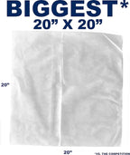 (50 Pack) Commercial Cold Brew Coffee Filters, 20" x 20" For Commercial Model Cold Brew Coffee Makers and 5-Gallon Commercial Systems