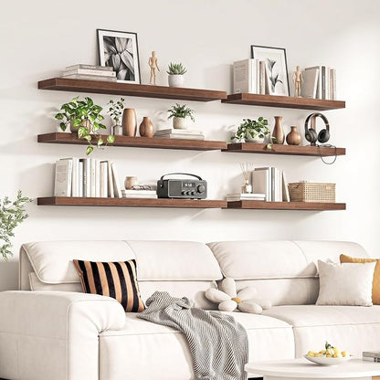 Fun Memories 55Inch Long Floating Shelves, 8 Inch Deep Shelves - Image 2
