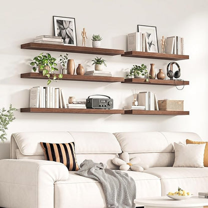 Fun Memories 67Inch Long Floating Shelves, 8 Inch Deep Shelves - Image 2