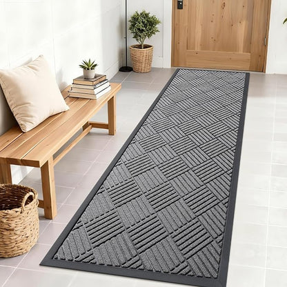 OLANLY Front Door Mat Outside Entrance 71x23, Waterproof Heavy-Duty Doormat | by OLANLY