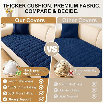 Smiry Couch Cover for Dogs, Non Slip Washable Sofa Protector for Pets | Soft - Image 5