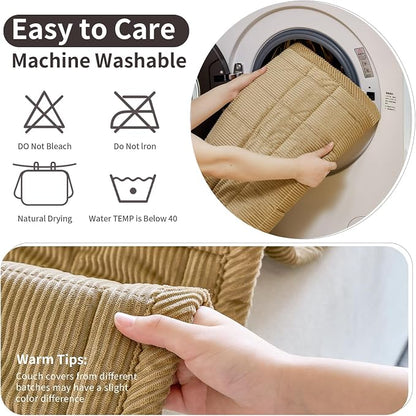 Couch Covers for Dogs Washable, 27.6"x59.1" Non Slip Couch Covers for Loveseat - Image 7