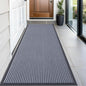 OLANLY Front Door Mat 59x23, Waterproof Heavy-Duty Indoor Outdoor Doormat | Ash by OLANLY