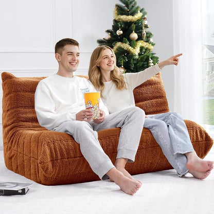 Bean Bag Loveseat Chair Big Sofa Beanbag Chair - Image 6