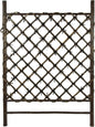 Red Lantern Dark Stained Japanese Style Garden Trellis by RedLantern