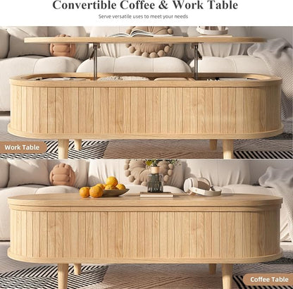 Easyego Oval Lift Top Coffee Table - Image 5