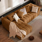107" Boneless Couch with L by haveagoodday