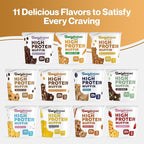 Bootylicious | High-Protein Muffin | 25g Protein, 7g Net Carbs, 1.86-1.76oz Cup, 12-Pack (Chocolate Chip)