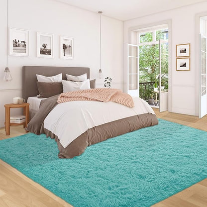 5x7 Area Rug for Living Room: Fluffy Shag Soft Washable Rugs Fuzzy Plush Indoor - Image 6