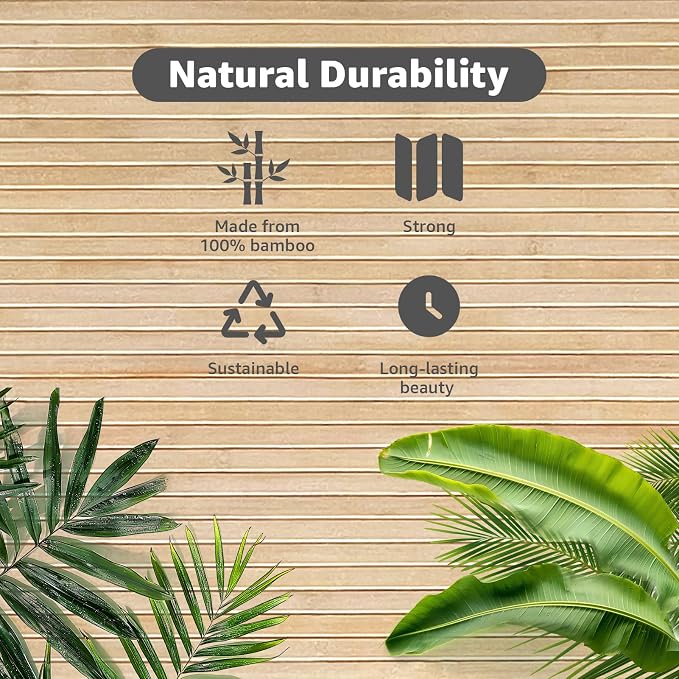 Art3d Natural Bamboo Wall Panel - Image 6