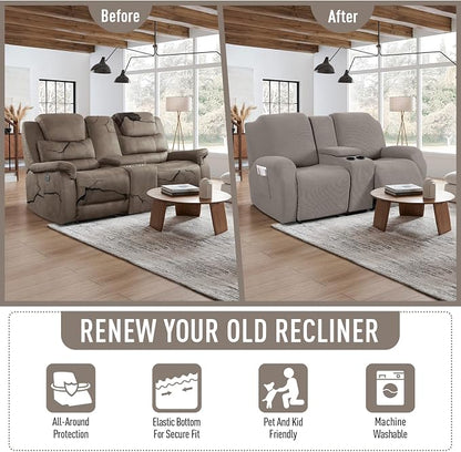 TAOCOCO Loveseat Recliner Cover - Image 4