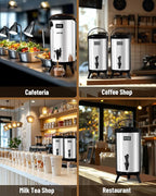 WantJoin 2 Pack Insulated Beverage Dispenser-75 Cup Hot&Cold water Urn for Catering-Stainless Steel Premium 12 L/3.2 Gallon Hot Drink Dispenser with Spigot for Coffee & Hot tea,Cold Milk,Water,Juice
