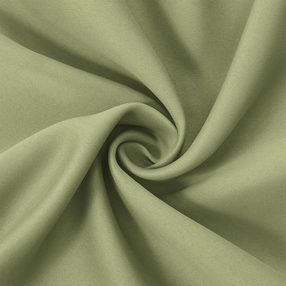 Blackout Curtains 42 x 63 inch/Sage Green Curtains Set of 2 Panels/Thermal - Image 9