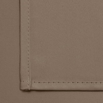 Yakamok Room Darkening Curtains 52x63 inch Length Khaki-Living Room | 2 panels - Image 8