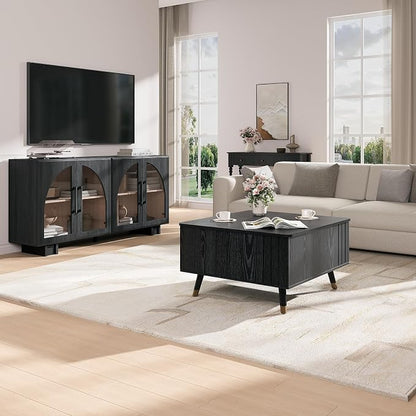 SULIVES Lift Top Coffee Table - Image 8