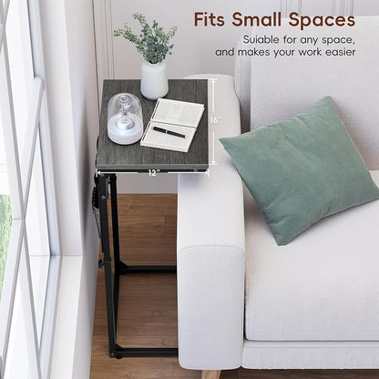 Vagusicc C-Shaped End Table - Image 4