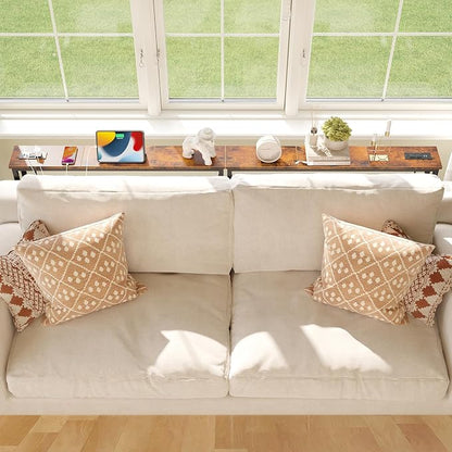 ELYKEN 5.9" Narrow Console Sofa Table - Image 2