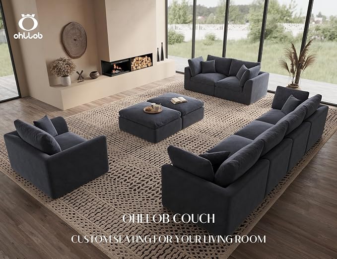 ohllob Ottoman for Cloud Sectional Couches Living Room - Image 4