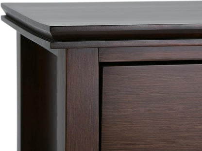 SIMPLIHOME Artisan Solid Wood 24 inch Wide Transitional-Style Bedside - Image 9