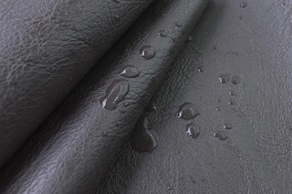 Wento Thick Faux Leather Fabric Soft Skin Grain PU Leather - Image 4