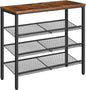 HOOBRO Shoe Rack for Entryway, 4-Tier Shoe Organizer by HOOBRO