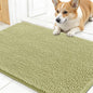 OLANLY Dog Door Mat for Muddy Paws 24x16, Super Absorbent Chenille Mud Mat | by OLANLY