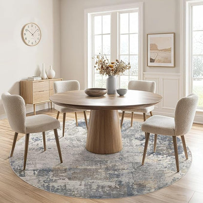 UERMEI 6ft Round Area Rug Living Room Rugs - Image 4