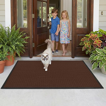Front Door Mat Outside Entrance, Heavy Duty Waterproof Doormat | 47.5"x35.5" - Image 9