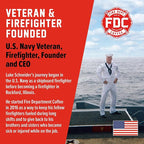 Fire Department Coffee - Gives Back to Firefighters - Skull Crushing Espresso Coffee Beans - Full-Bodied & Bold - Roasted in the USA - Premium Espresso Beans - Veteran Owned (12 oz, Pack of 2)