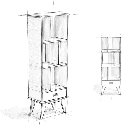 SIMPLIHOME Draper Bookcase - Image 9