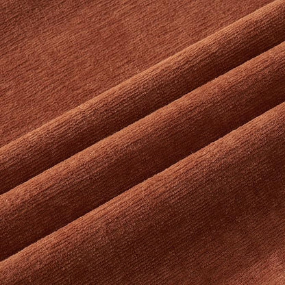 MIULEE Fall Rust Terracotta Chenille Couch Throw Pillow Covers, 20x20 | Set of 2 - Image 2