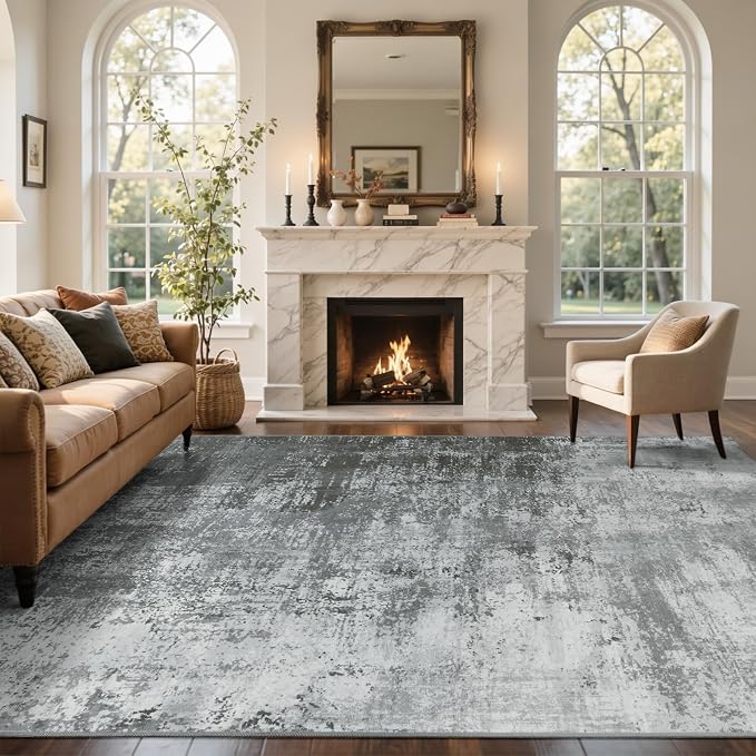 6x9 Ft Large Area Rugs for Living Room, Soft Non-Slip Washable Rugs Modern - Image 2