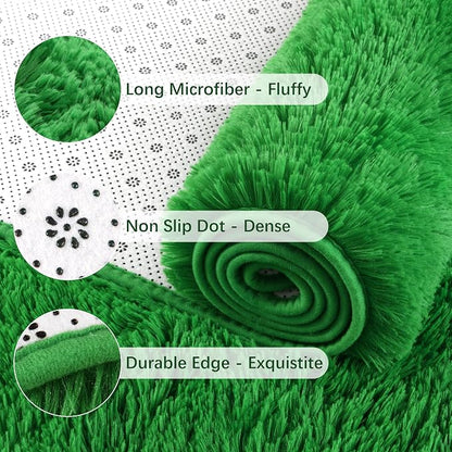 Chicrug Soft Area Rug for Bedroom Living Room Plush Fluffy Rug 4x6 | Shag Furry - Image 3