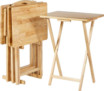 Amazon Basics Classic Foldable TV Dinner Tray Table by AmazonBasics