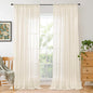BGment Linen Curtains 102 Inches Long by BGment