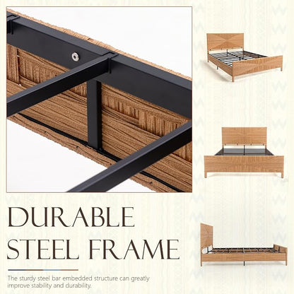 Yechen Boho Full Bed Frame - Image 6