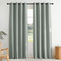 NICETOWN Full Shade Faux Linen Curtains 96" Long by NICETOWN