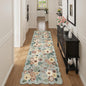 DUKINO 2x10 Runner Rug for Hallway, Washable Kitchen Rugs, Sage Green | Non Slip by DUKINO