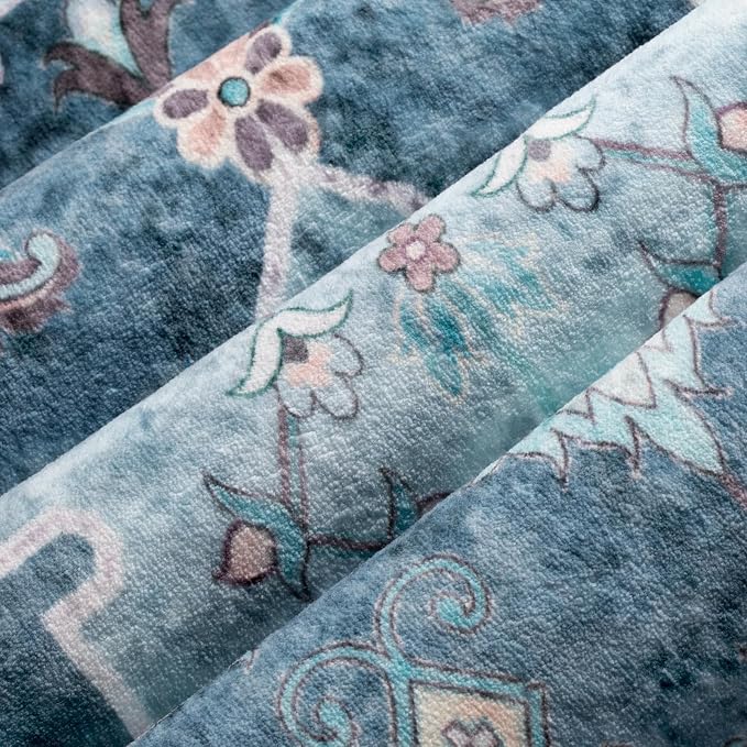 SERISSA 2x3 Washable Non Slip Boho Small Area Rug - Image 4
