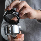 51mm Espresso Accessories Kit, Spring Loaded Calibrated Tamper, Stainless Steel Needle WDT Tool Dosing Funnel and Puck Screen Set Fits Espresso Coffee Machines and 51 mm Portafilters
