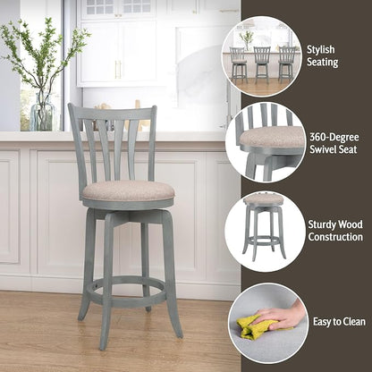 Hillsdale Furniture Hillsdale Savana Swivel Counter Stool - Image 4